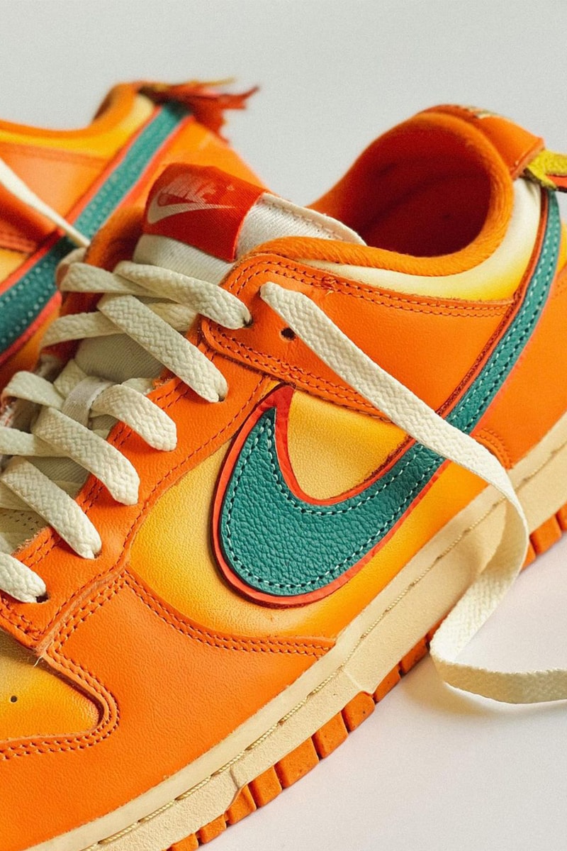 設計師打造 Nike Dunk Low 全新「噴火龙 Charizard」主題定製配色