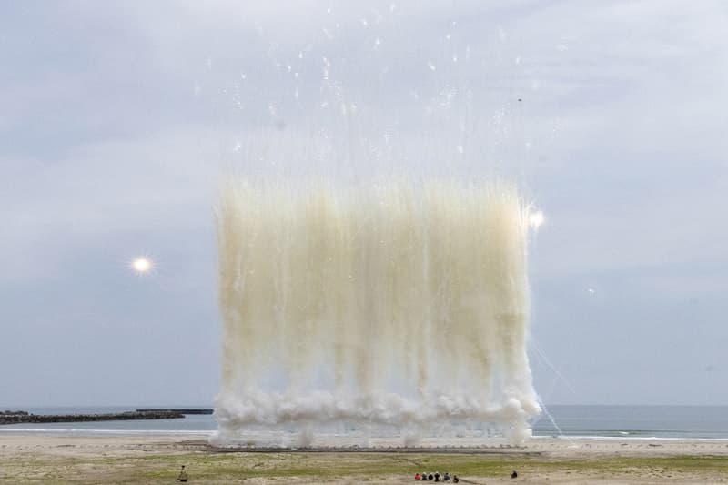 蔡国强全新作品《樱花满天的日子》表演现场全程回顾