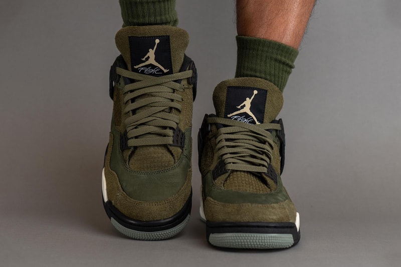 近賞 Air Jordan 4 Craft「Medium Olive」上腳圖輯