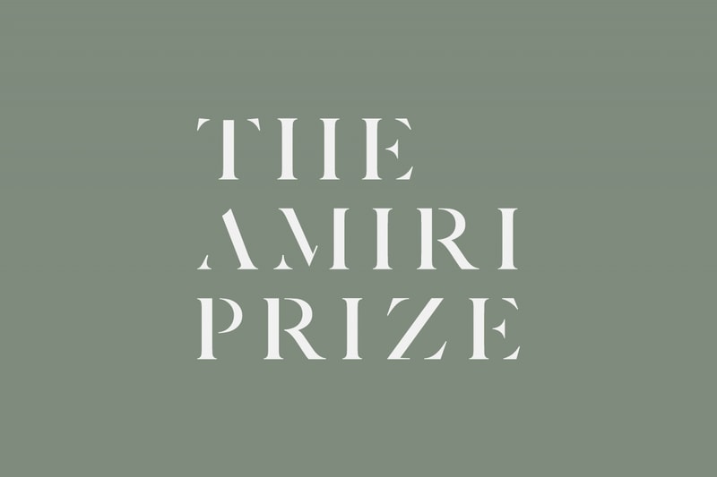 第二届 AMIRI Prize 正式开启