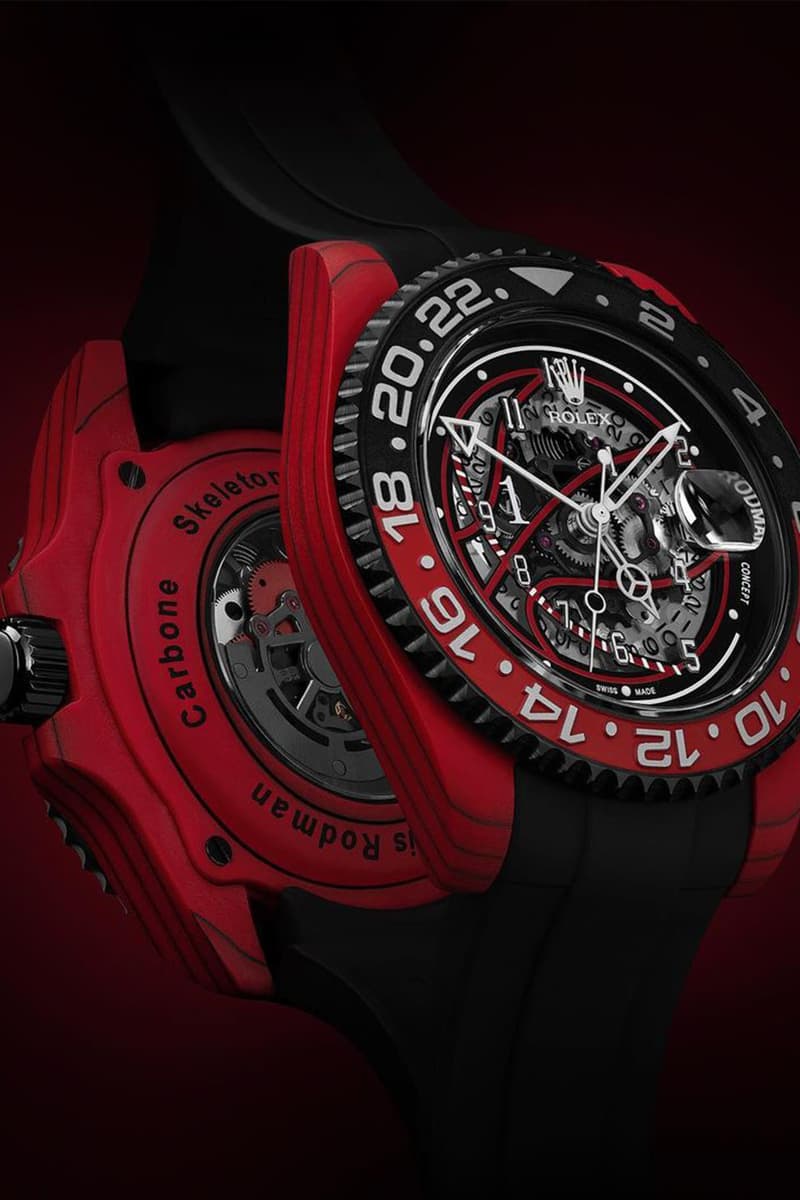 Skeleton Concept 攜手 Dennis Rodman 打造全新 Rolex GMT-Master II 定製錶款