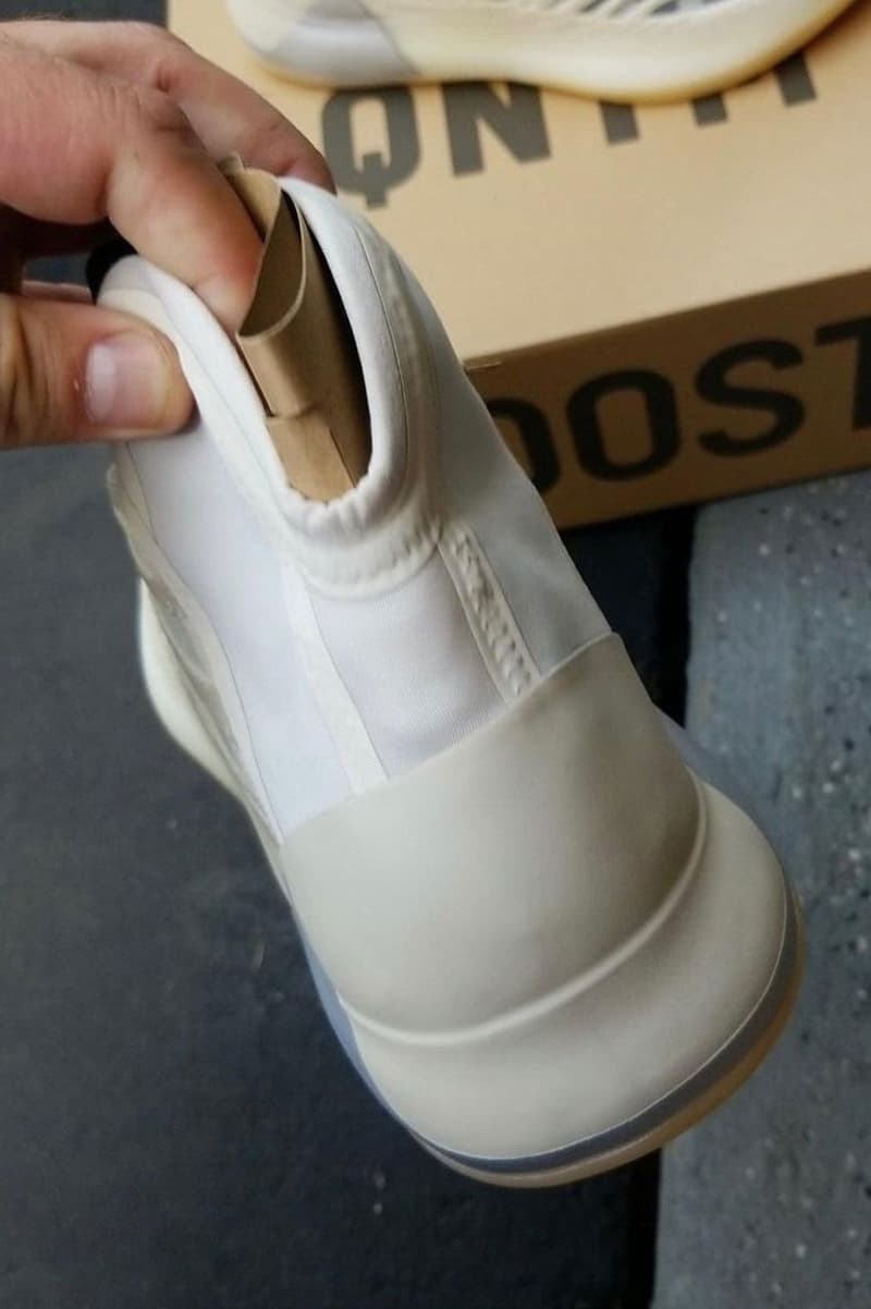 adidas YEEZY QNTM 最新奶油色籃球鞋款率先曝光
