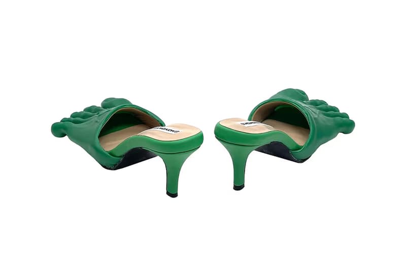 泰國品牌 I Wanna Bangkok 正式推出「青筋大腳」造型高跟鞋