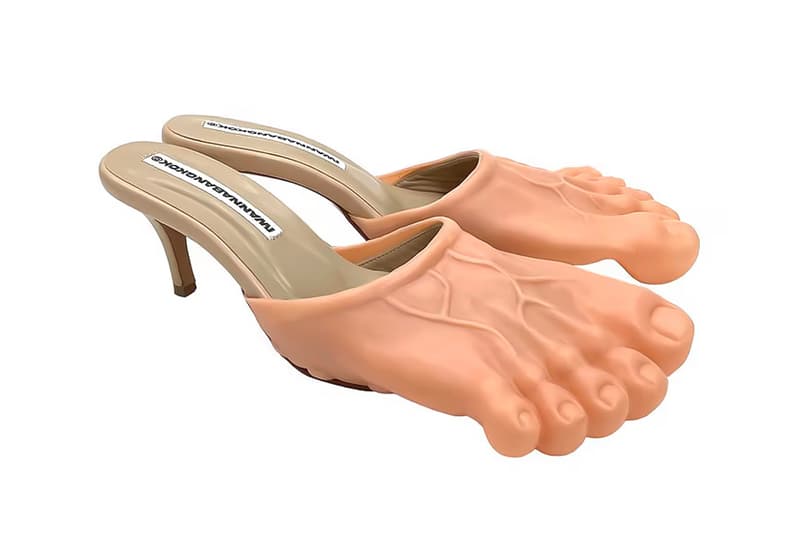 泰國品牌 I Wanna Bangkok 正式推出「青筋大腳」造型高跟鞋