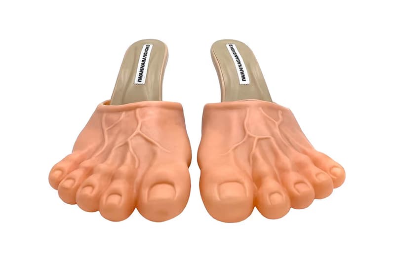 泰國品牌 I Wanna Bangkok 正式推出「青筋大腳」造型高跟鞋