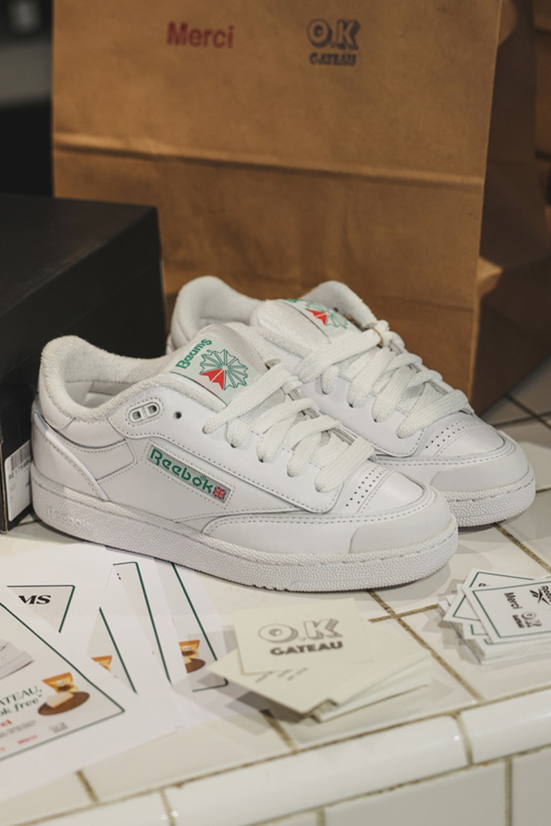 Reebok x BEAMS 全新 Club C Bulc 面包鞋即将发售