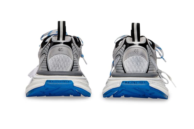 Balenciaga 運動鞋款 3XL Trainers 正式推出最新「無泥」版本藍灰配色