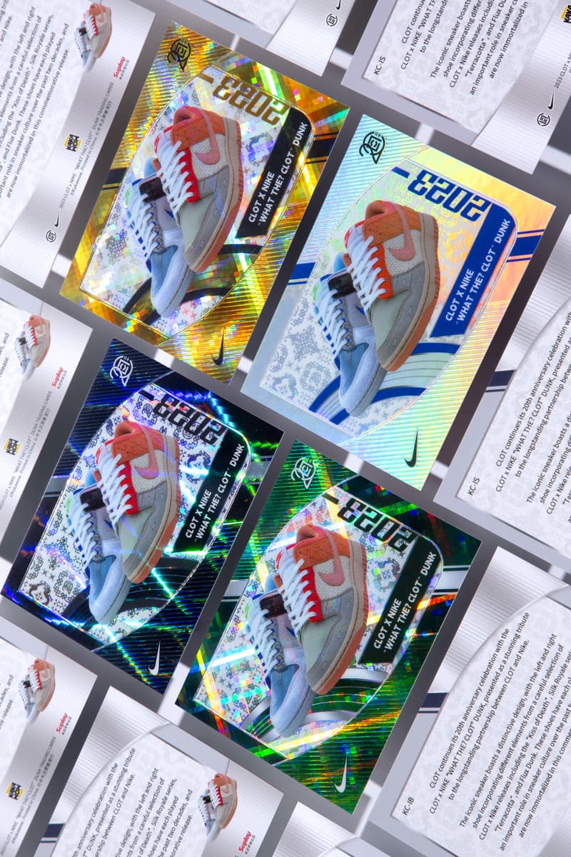 CLOT 携手 Nike 推出全新「WHAT THE? CLOT」DUNK 联名鞋款
