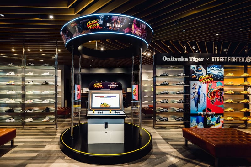 走进 Onitsuka Tiger x Street Fighter 限时发售活动