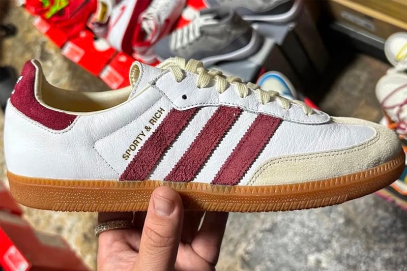 率先預覽 Sporty & Rich x adidas Samba 最新聯名鞋款