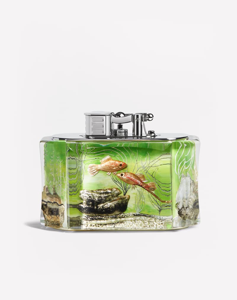 dunhill 推出全新 Aquarium 台式打火机