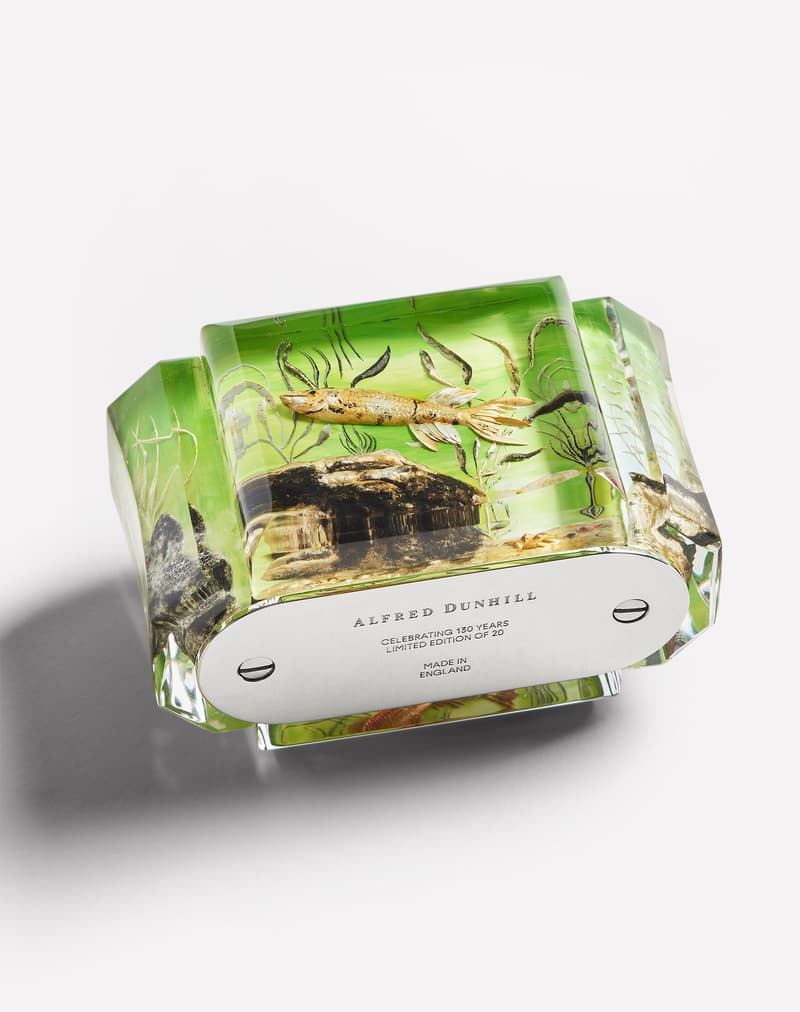 dunhill 推出全新 Aquarium 台式打火机