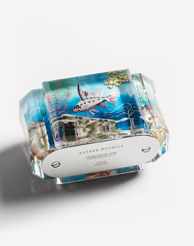 dunhill 推出全新 Aquarium 台式打火机