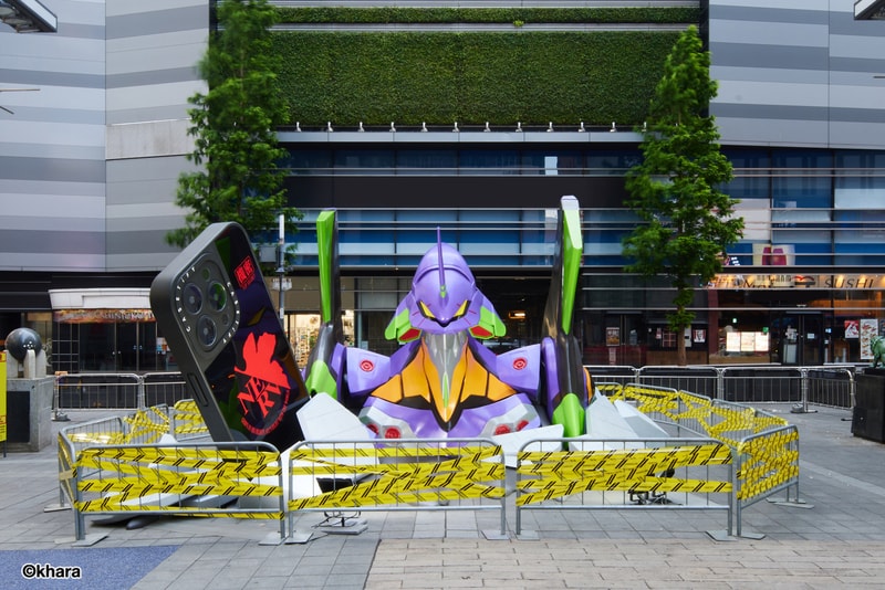 走进 EVANGELION x CASETiFY 新宿特别行动现场