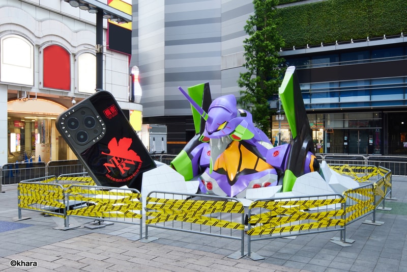 走进 EVANGELION x CASETiFY 新宿特别行动现场