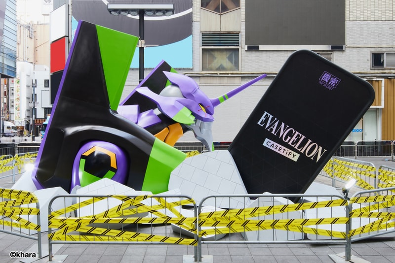 走进 EVANGELION x CASETiFY 新宿特别行动现场
