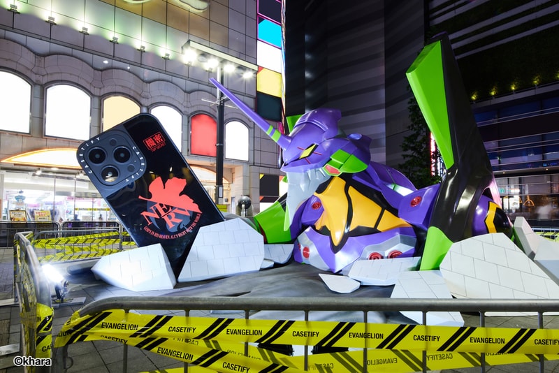 走进 EVANGELION x CASETiFY 新宿特别行动现场