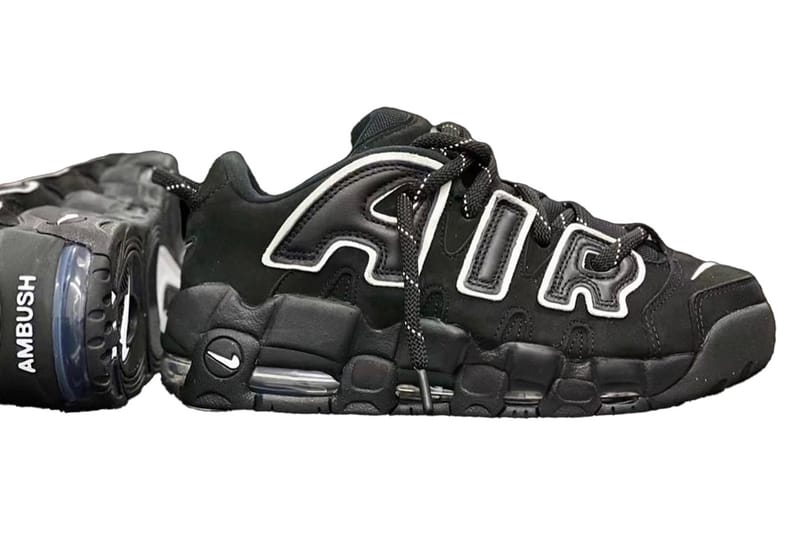 低筒版本現身！AMBUSH x Nike Air More Uptempo 最新聯名配色率先曝光