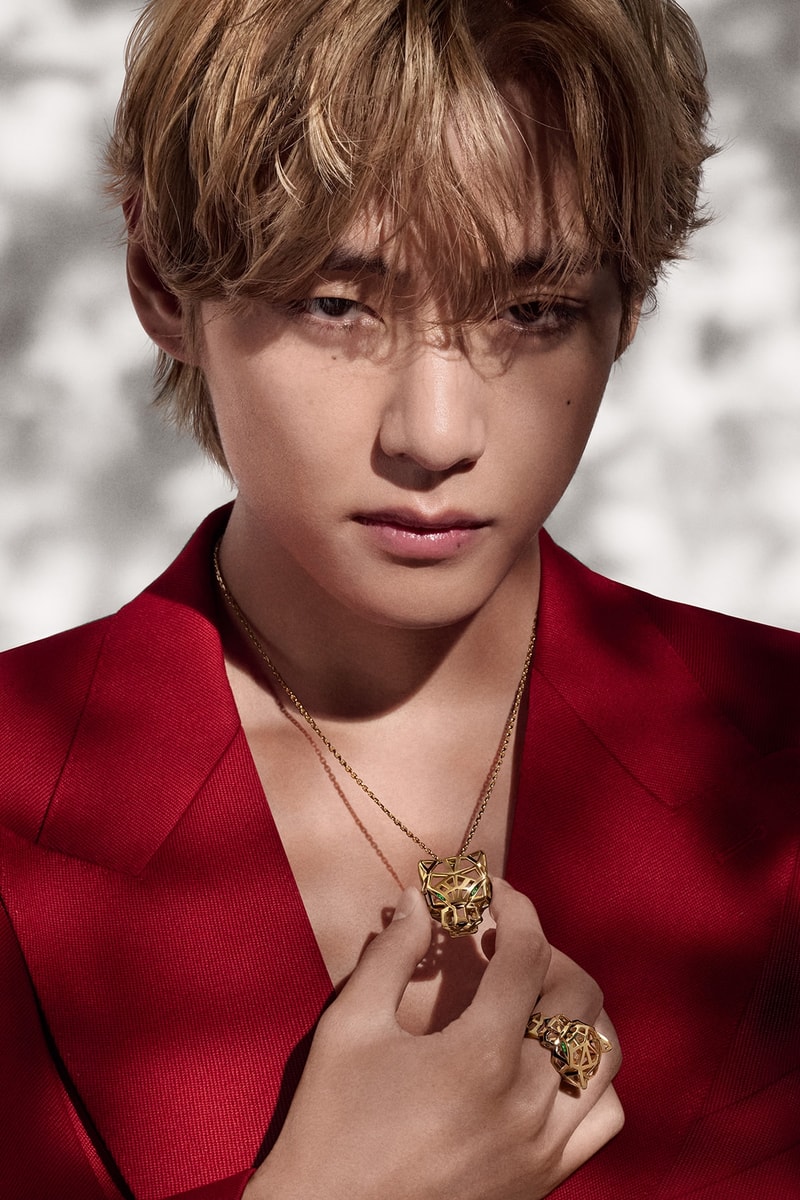 Cartier 正式任命 BTS 成員 V 成為最新品牌大使