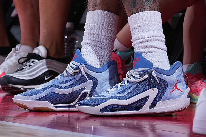 Jayson Tatum 率先曝光 Jordan Tatum 1 最新配色「Denim」