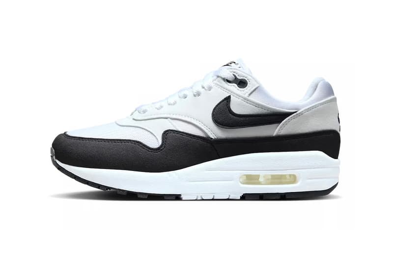 Nike Air Max 1 最新配色「Black/White」正式发布