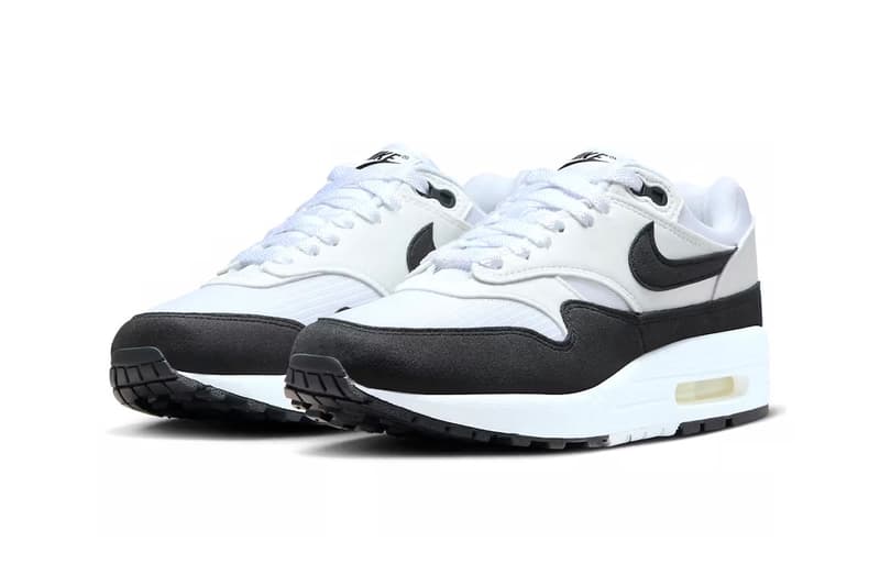 Nike Air Max 1 最新配色「Black/White」正式发布