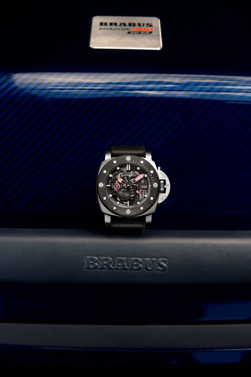 Panerai 推出全新 Submersible S BRABUS eTitanio 腕表
