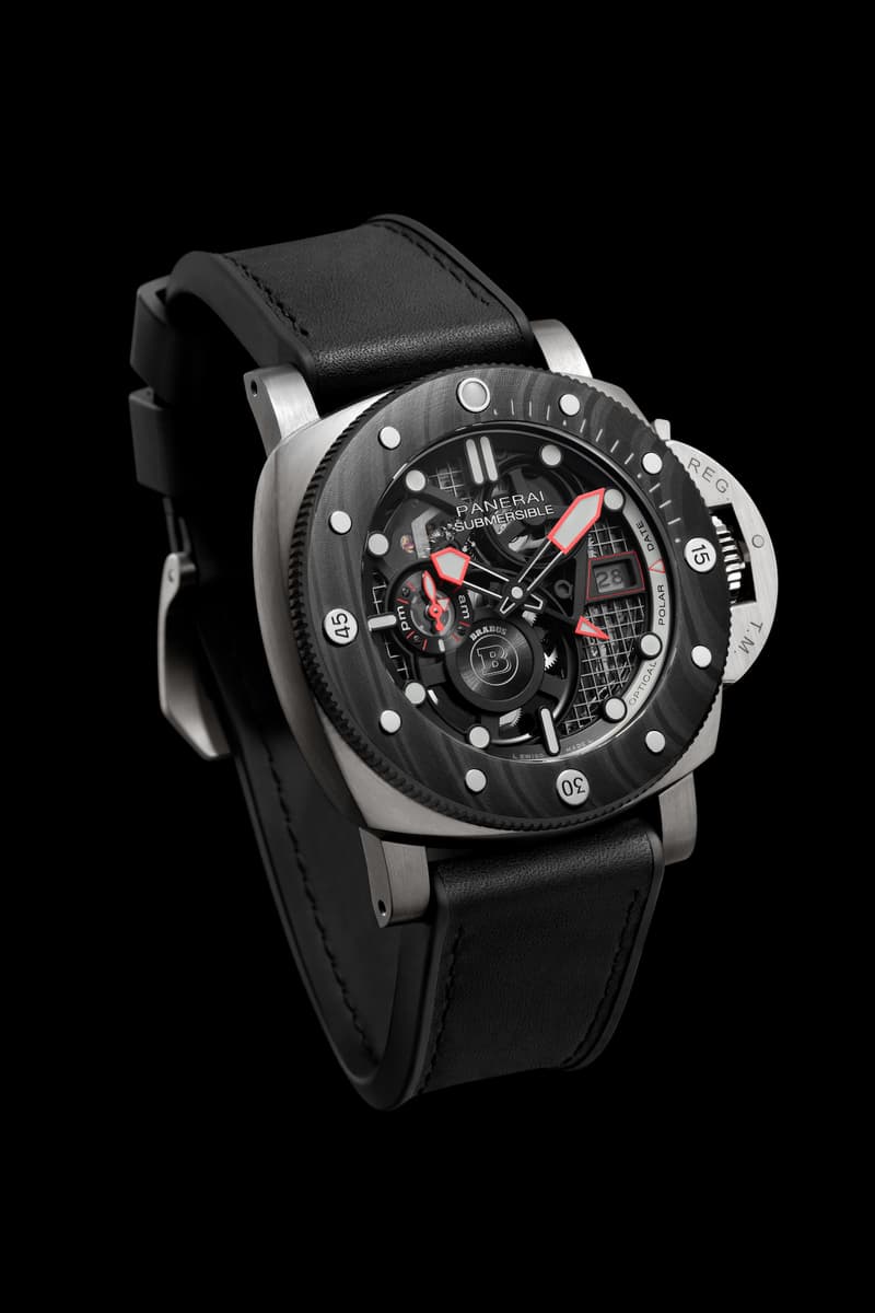 Panerai 推出全新 Submersible S BRABUS eTitanio 腕表