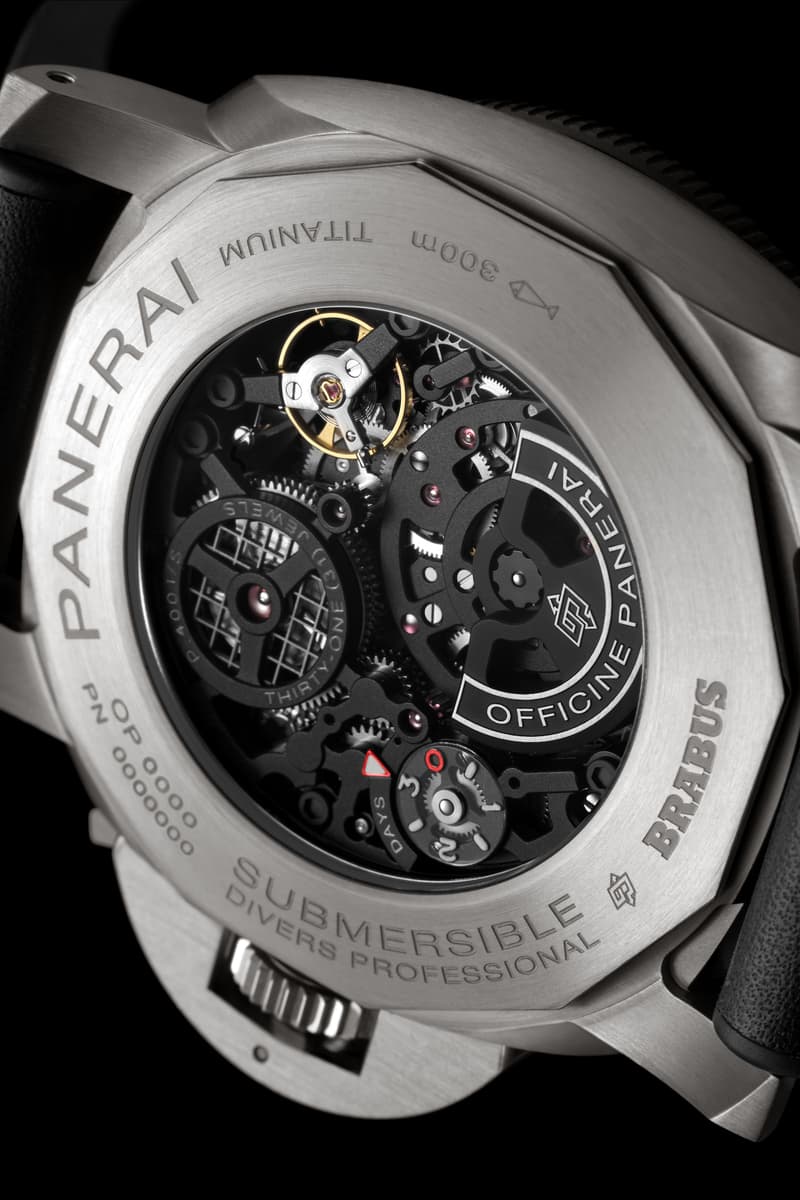 Panerai 推出全新 Submersible S BRABUS eTitanio 腕表