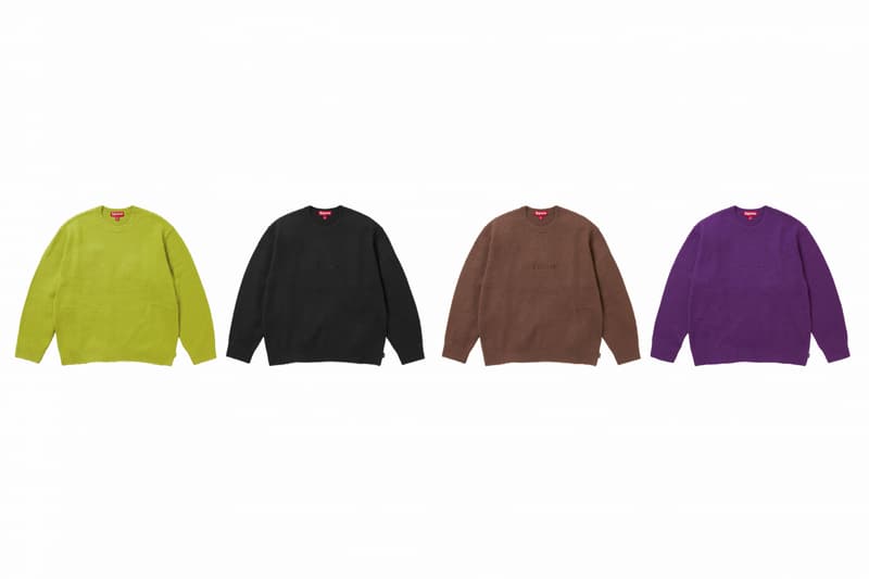 Supreme 2023 秋冬系列「外套、針織衫、褲裝」等服裝品項完整公開