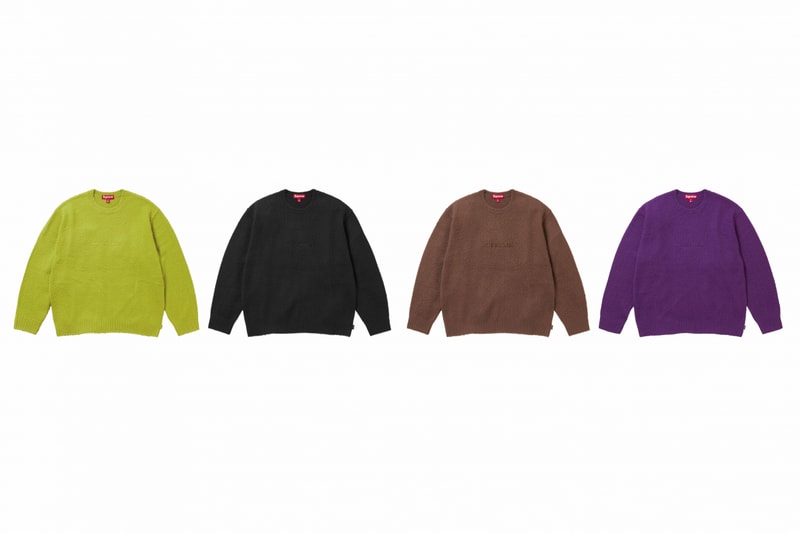 Supreme 2023 秋冬系列「外套、針織衫、褲裝」等服裝品項完整公開