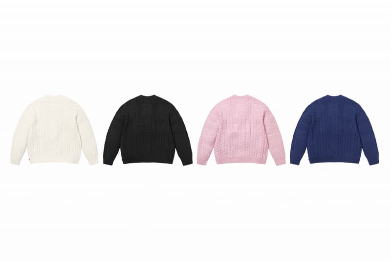 Supreme 2023 秋冬系列「外套、針織衫、褲裝」等服裝品項完整公開