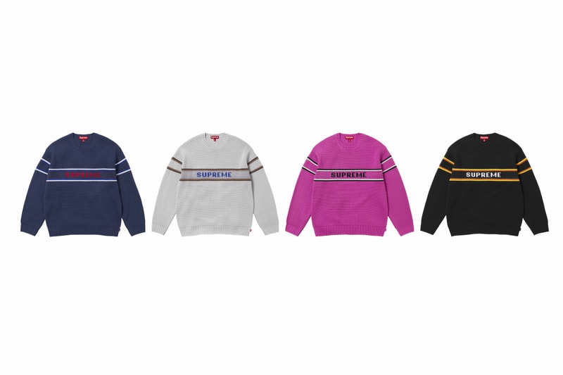 Supreme 2023 秋冬系列「外套、針織衫、褲裝」等服裝品項完整公開