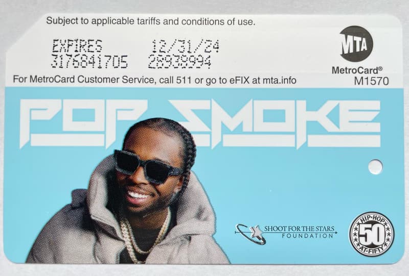 MTA 发布纪念嘻哈音乐诞辰 50 周年限量地铁卡