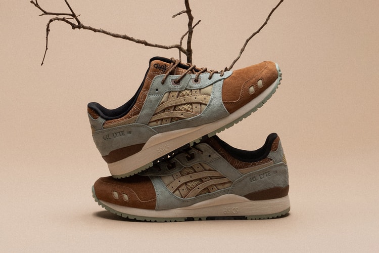 COSTS 携手 ASICS 打造全新 GEL LYTE III OG「CANE VINE」联名鞋款