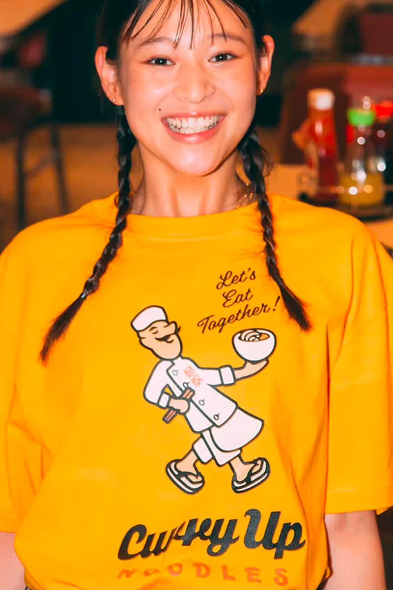 CURRY UP® x Menchirashi 聯手推出咖喱烏龙麵