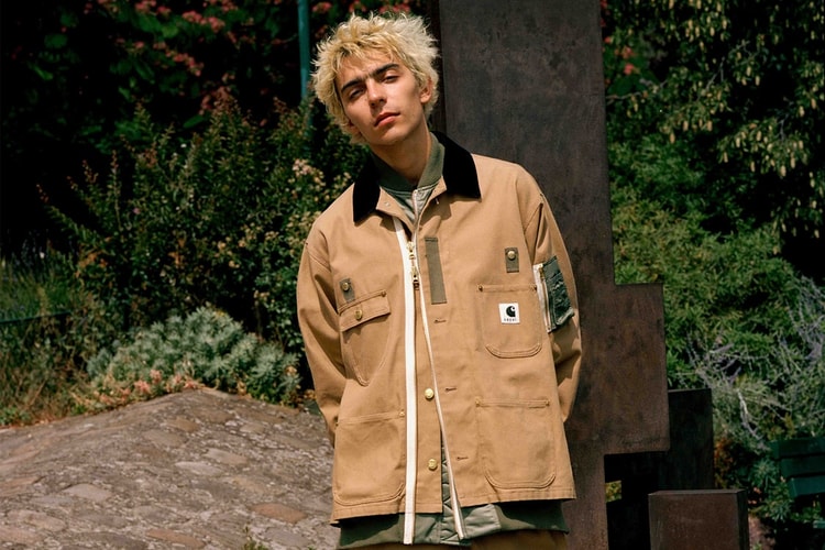 sacai x Carhartt WIP 2023 秋冬聯名系列即將正式發售