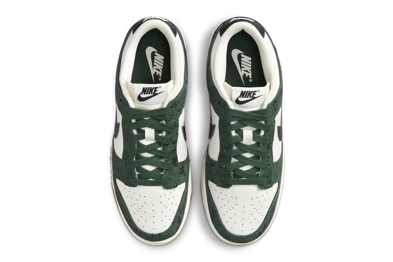 Nike Dunk Low 最新配色「Green Snakeskin」率先曝光