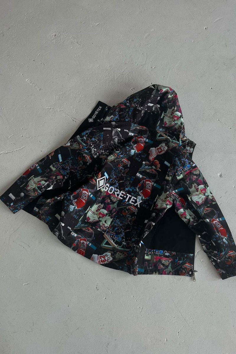 Jordan Brand 推出 Michael Jordan 生涯經典扣籃 GORE-TEX 滿版夾克