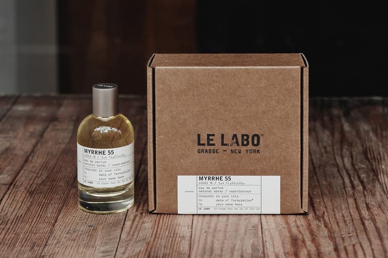 Le Labo 城市限定系列推出上海限定版本 Myrrhe 末药 55 