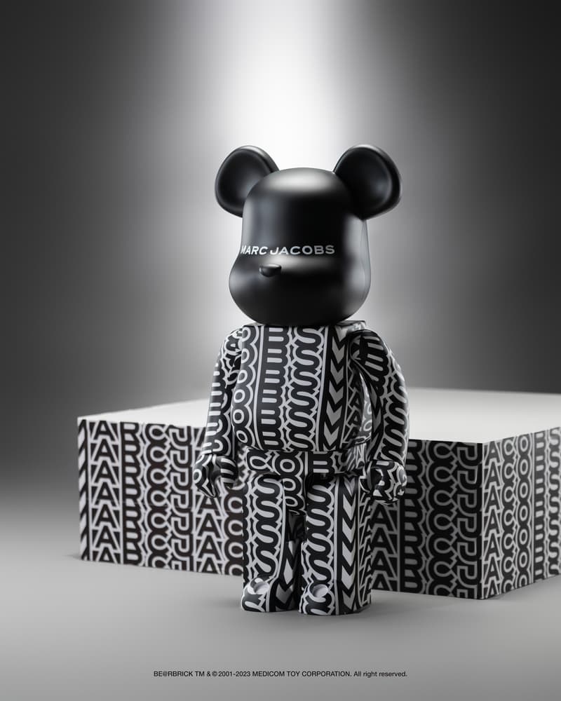MARC JACOBS 携手 Medicom Toy 推出限定版 BE@RBRICK