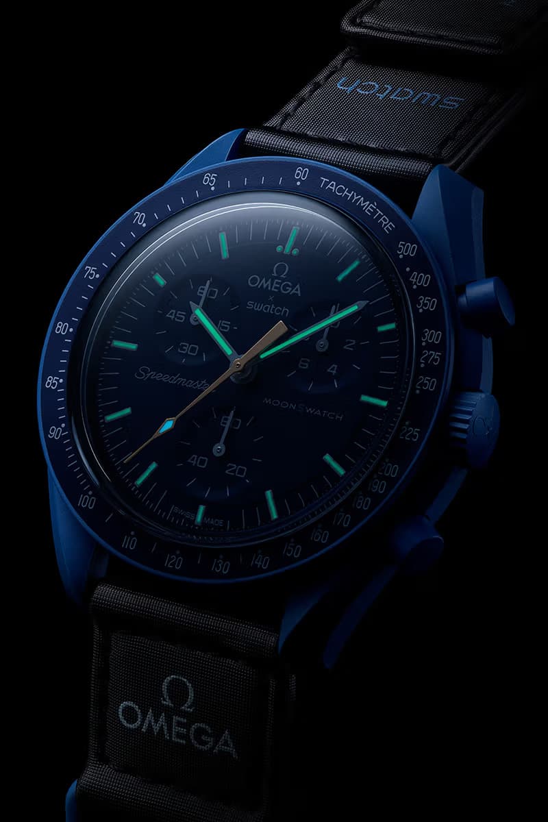 Swatch x OMEGA 推出全新「海王星」主題 MoonSwatch 聯名登月錶