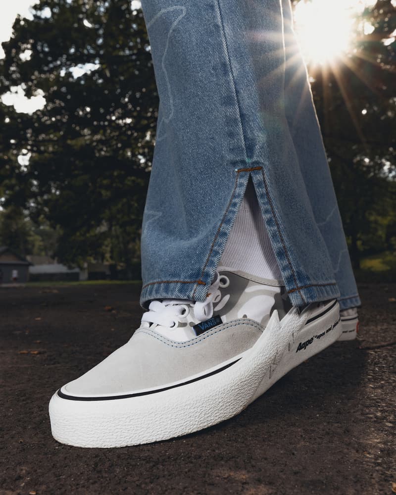 VANS x AAPE 2023 联名系列鞋款登场