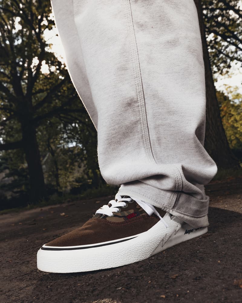 VANS x AAPE 2023 联名系列鞋款登场