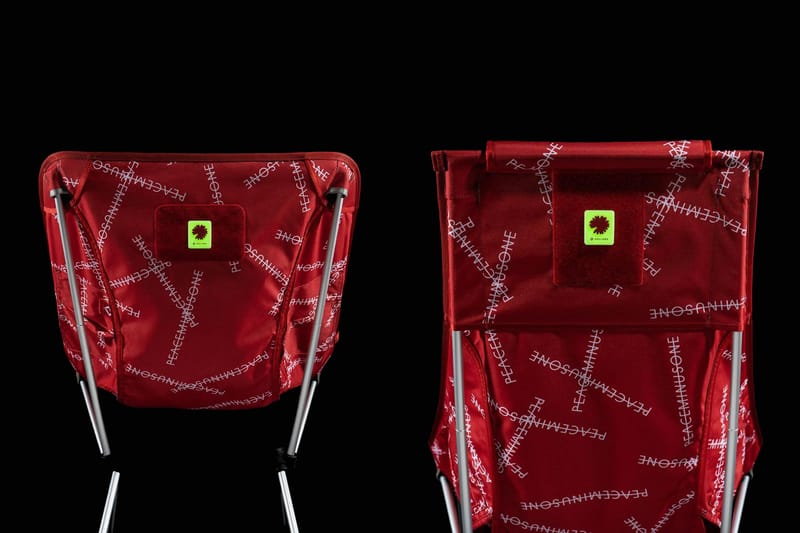 PEACEMINUSONE 攜手 Helinox 推出全新聯名戶外桌椅