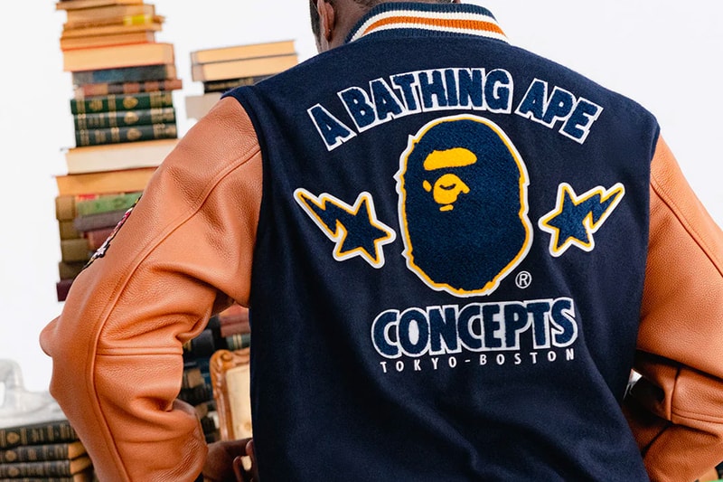 BAPE 聯手時尚品舖 Concepts 打造「學院風格」聯名系列
