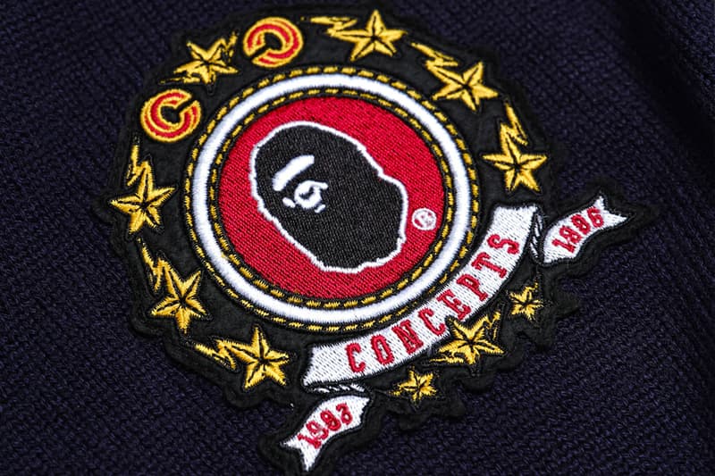 BAPE 聯手時尚品舖 Concepts 打造「學院風格」聯名系列