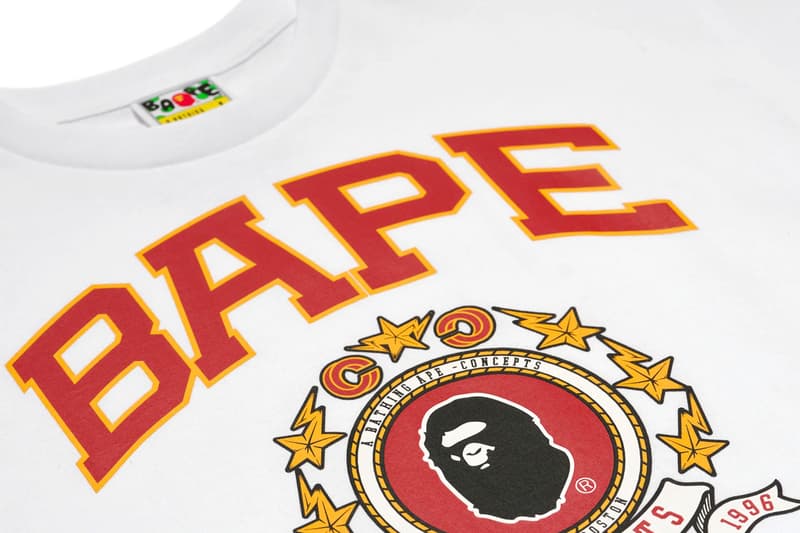 BAPE 聯手時尚品舖 Concepts 打造「學院風格」聯名系列
