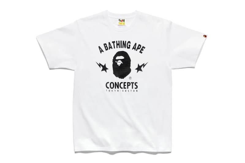 BAPE 聯手時尚品舖 Concepts 打造「學院風格」聯名系列