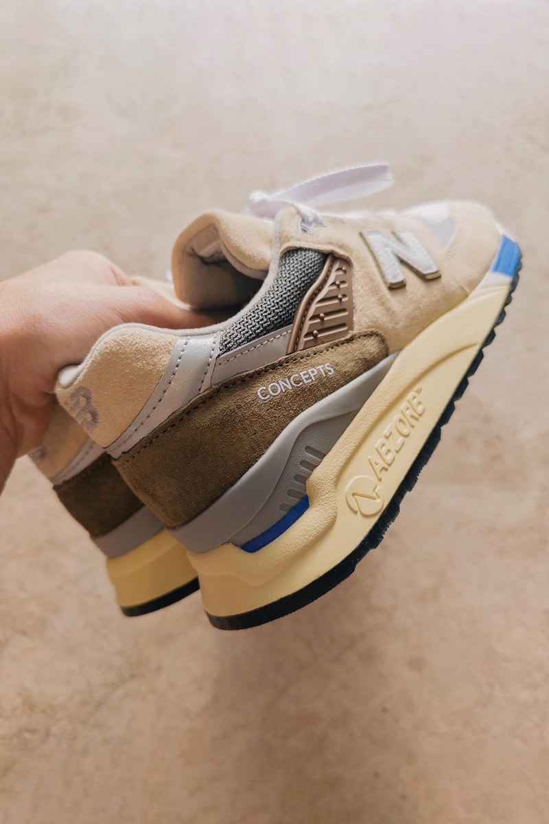 近賞 Concepts x New Balance 998「C-Note」聯名鞋款